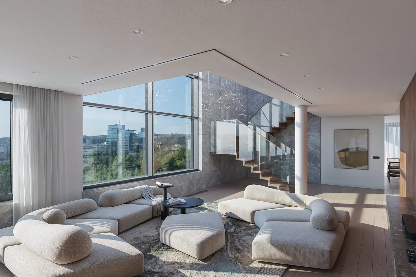 Penthouse 5+kk Karlín, Praha, videoprohlídka nemovitosti
